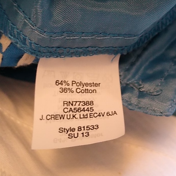 J. Crew Cafe Capri Polka Dot pant - Picture 7 of 8